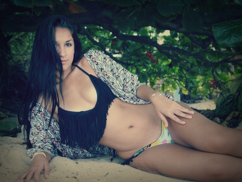 Female model photo shoot of Catherine Hawaii in Hawaii