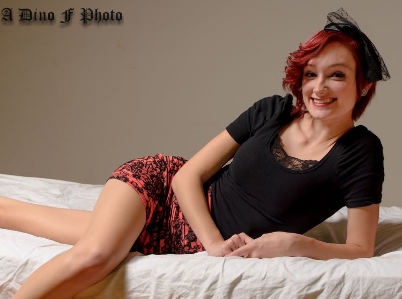 Female model photo shoot of Ellie Minet by Dino_F_Photos in Worcester Photo Studios