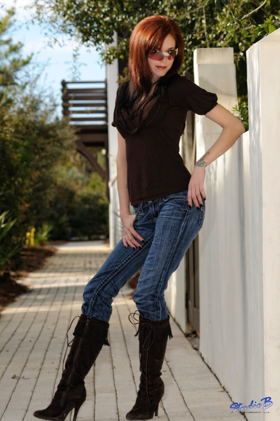 Female model photo shoot of GiGi Erin by Studio-B-Photography  in Rosemary Beach, FL