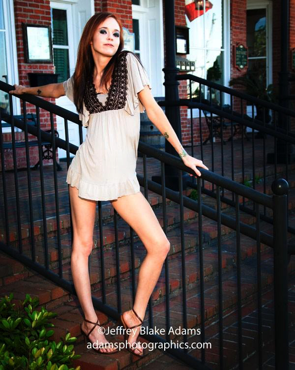 Female model photo shoot of GiGi Erin by Jeffrey Blake Adams in Florida Beach