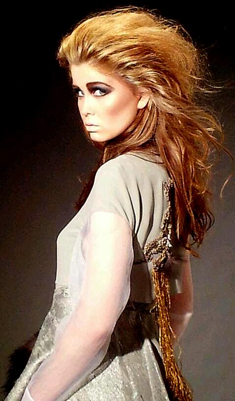 Female model photo shoot of Cassandra Aslanidis Mua