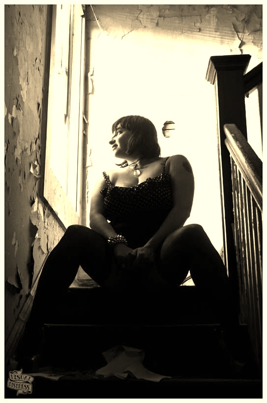 Female model photo shoot of MzCherri Gorez by Visual Distress in New Jersey