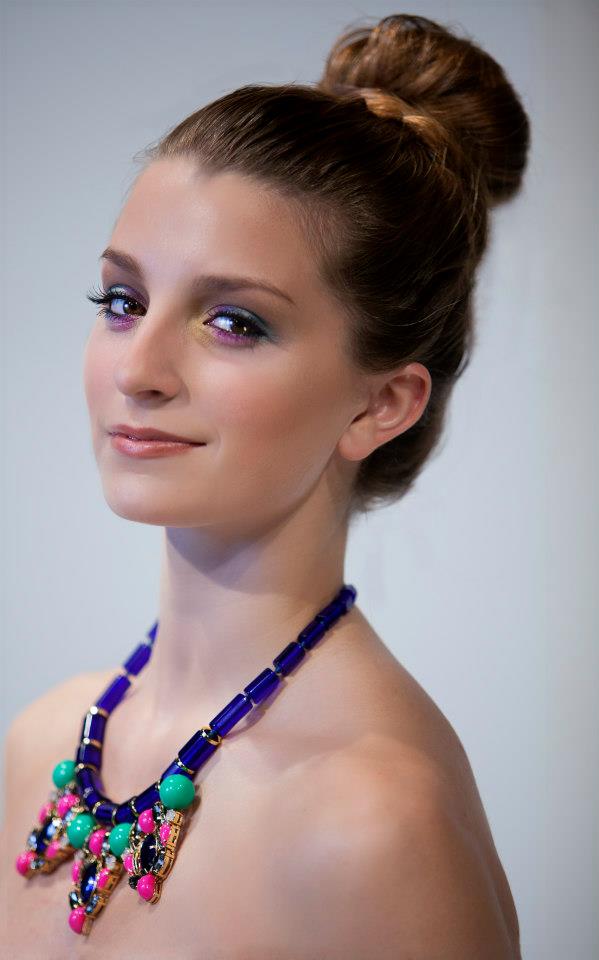 Female model photo shoot of Kathleen Mae B Makeup in Michigan State University