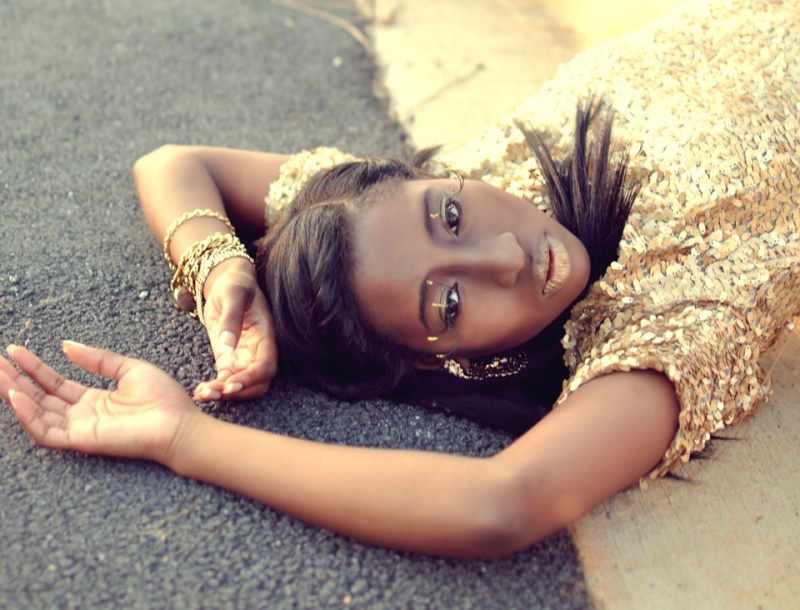 Female model photo shoot of A Larks Nest and AIYANNA  by Michelle Masso, wardrobe styled by Nicole K Nair