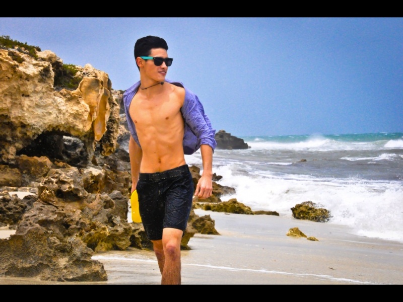 Male model photo shoot of Leslie Mark in burns beach WA