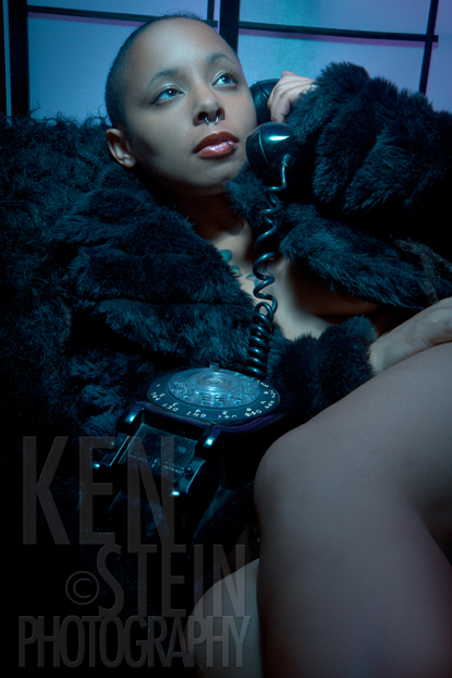 Female model photo shoot of Mistress Koi