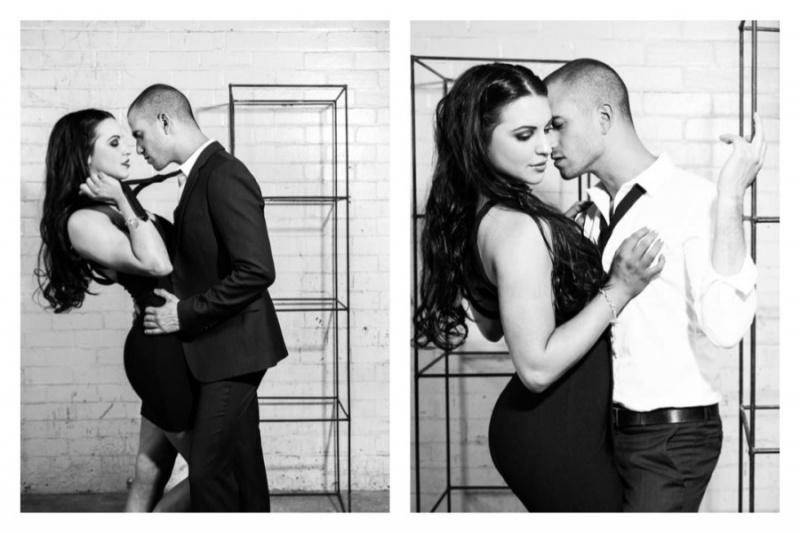 Female and Male model photo shoot of HollyKate, shayshalit and Stavroula