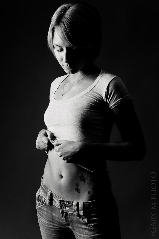 Female model photo shoot of Meg Mo by Gary M Photo