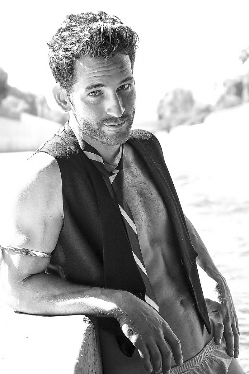 Male model photo shoot of AnthonyNapoli in LA River