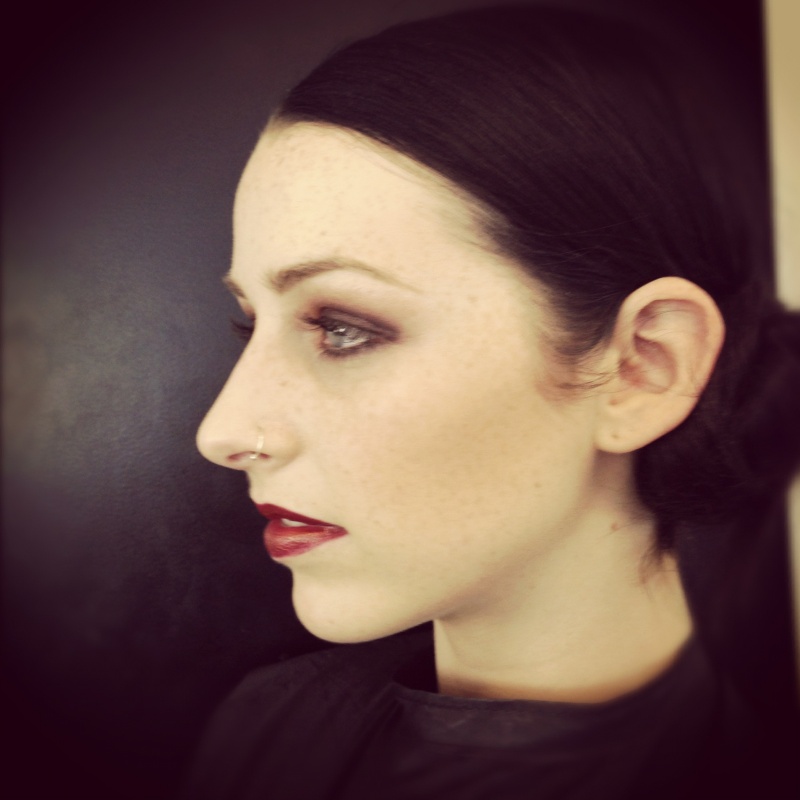 Female model photo shoot of Rebecca Vaughan Make-Up
