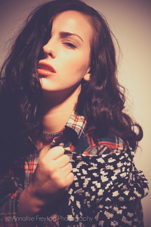 Female model photo shoot of Kristen Mussari by Annalise Freytag, makeup by Kristen Mussari