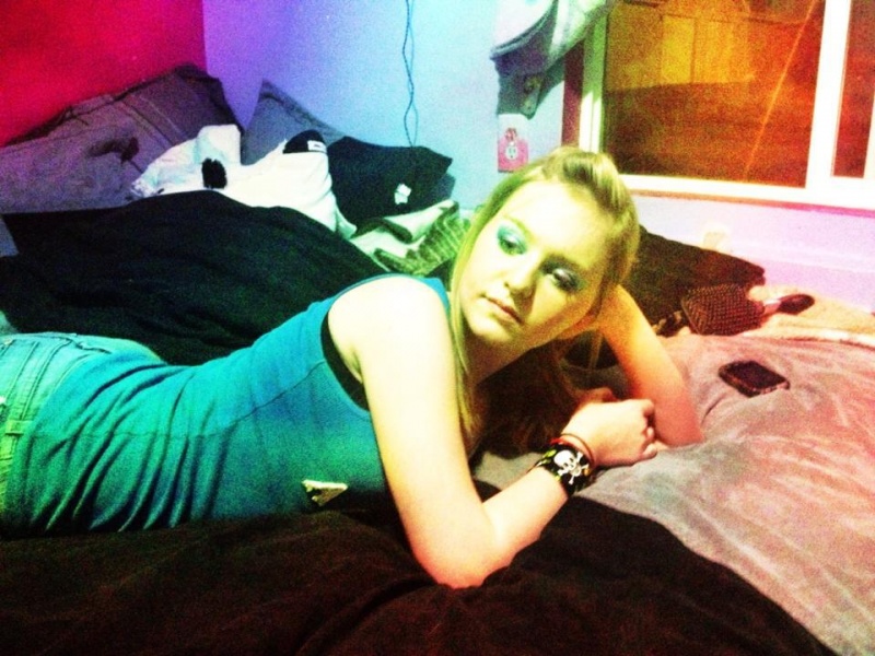 Female model photo shoot of Hawk McLoud in A friend's bedroom