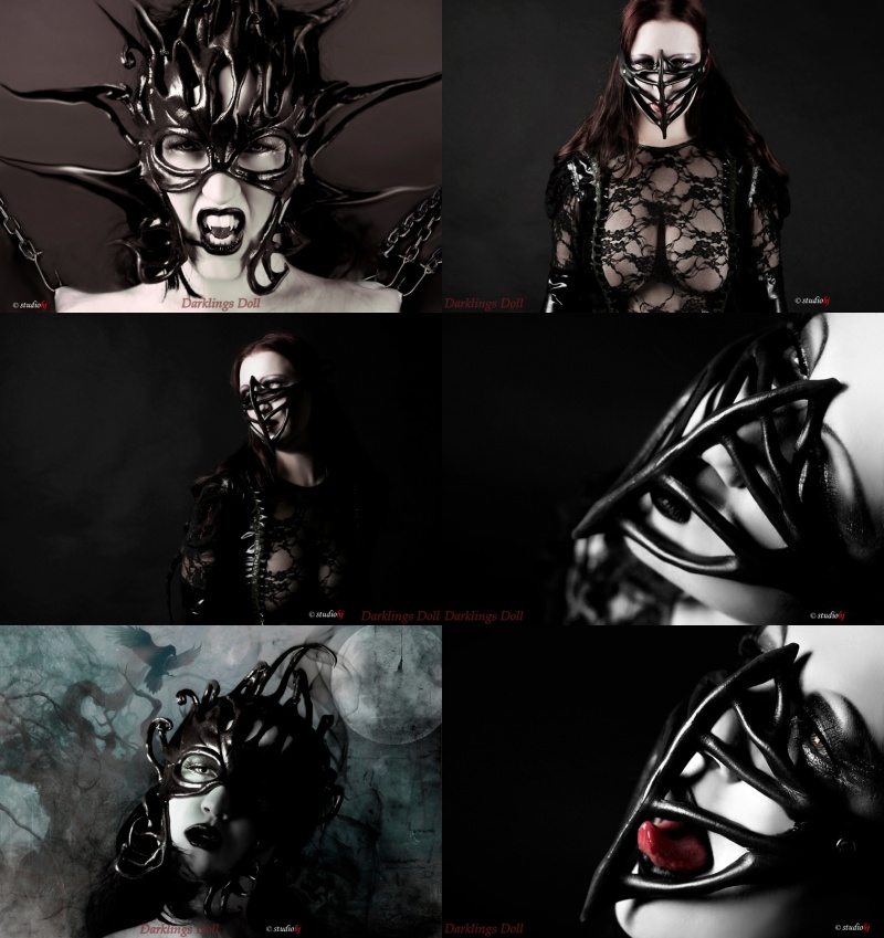 Female model photo shoot of Darklings Doll