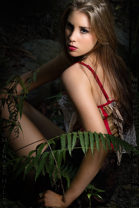 Female model photo shoot of Zoe Tranter MUA and Marina North by emP