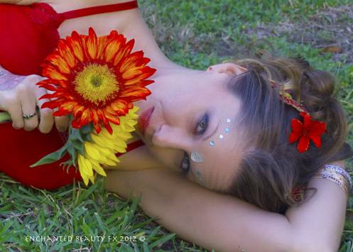 Female model photo shoot of Enchanted Beauty FX  by EBFX Photography