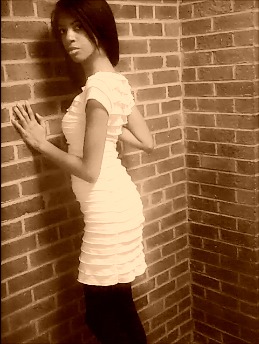 Female model photo shoot of Stella Foster in Mary Macy Petty Building, University of North Carolina at Greensboro