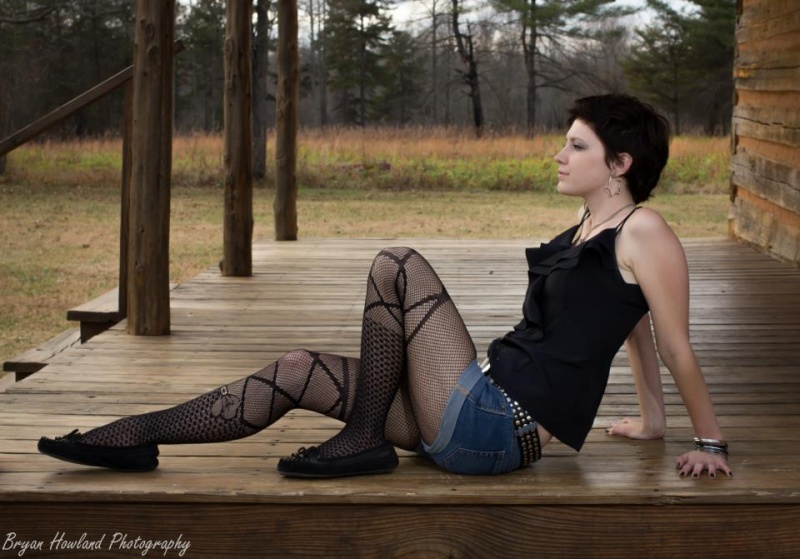 Female model photo shoot of Amber Abattoir by Bryan Howland 