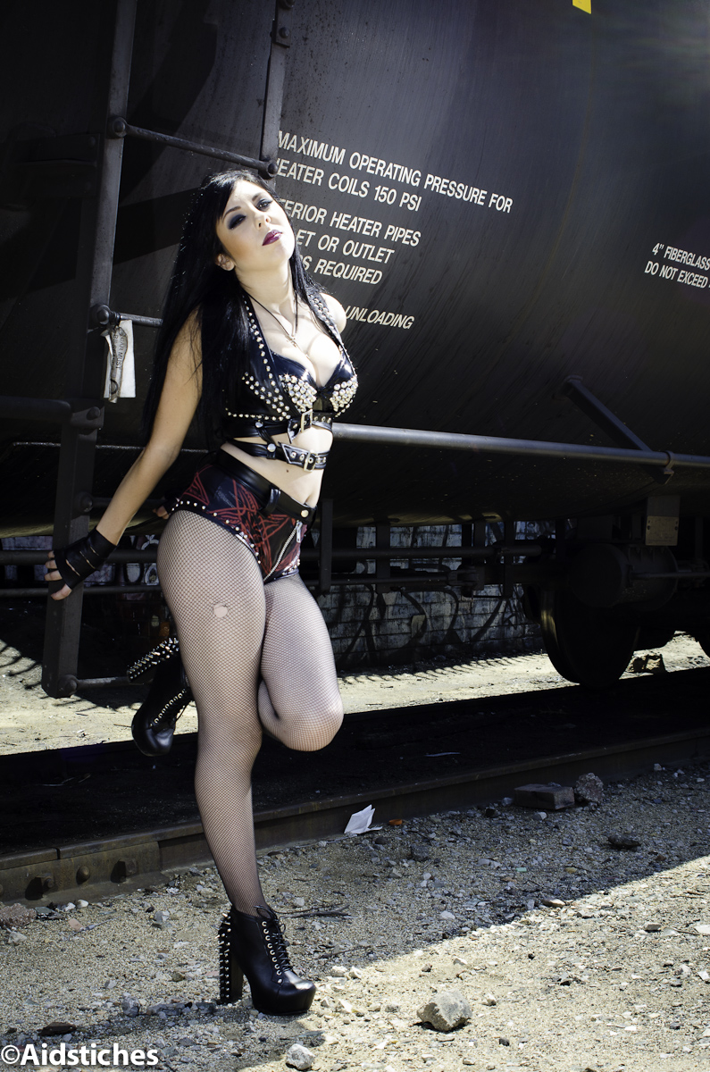 Female model photo shoot of Misha Pestilent