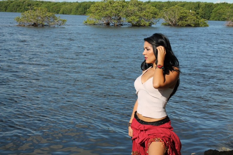 Female model photo shoot of Lilly Napolitano in Miami