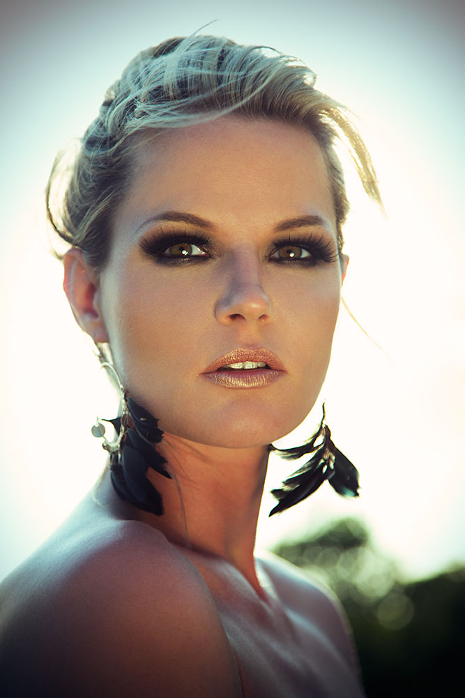 Female model photo shoot of Sidra Soleil by Ivan Djikaev, makeup by T E A G U E V I V O L O