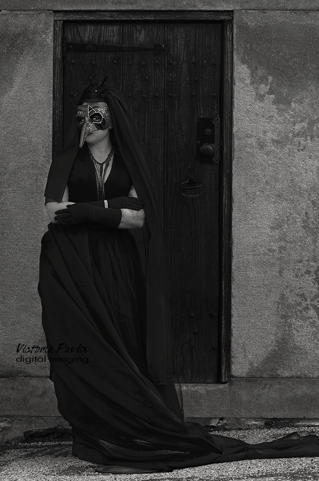 Female model photo shoot of Isis Dellamorte by Victoria Pavlov  