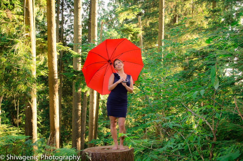 Female model photo shoot of Shivagenic Photography in Forest