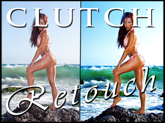 Male model photo shoot of Clutch Retouch