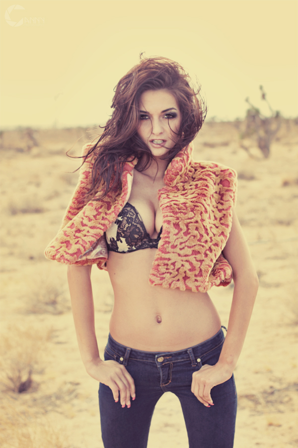 Female model photo shoot of M KAY Hailey RAY  by CannyPhotography in Mojave Desert