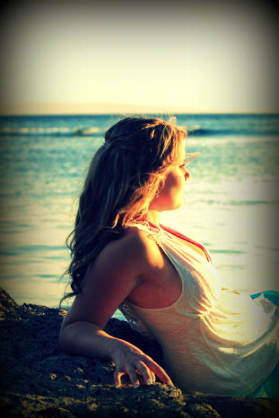 Female model photo shoot of Demi De Boer in Hawaii