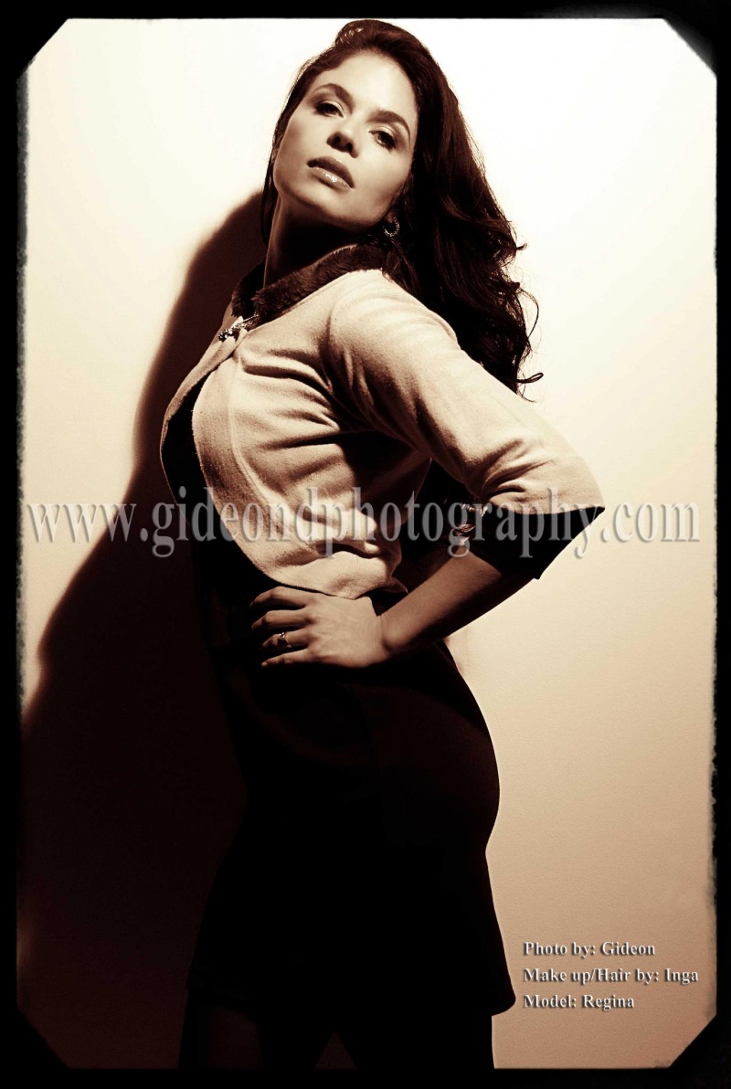 Female model photo shoot of Regina O by Gideon Dominguez in Seattle