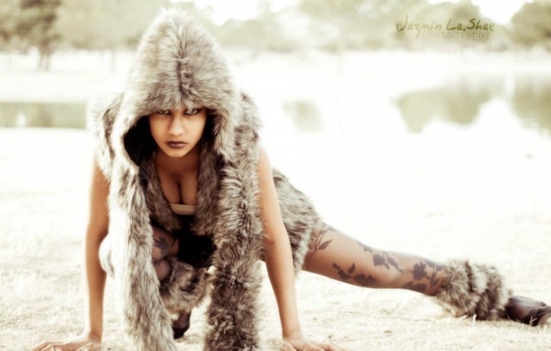Female model photo shoot of Tatiana Amora Henry by Jazmin LaShae in Lancaster, Ca