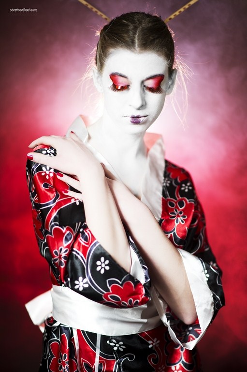Female model photo shoot of makeupsorbello