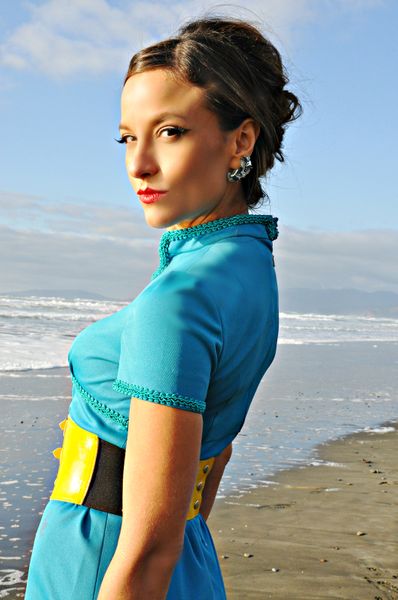 Female model photo shoot of Karina LaMarr in OB, San Francisco, CA