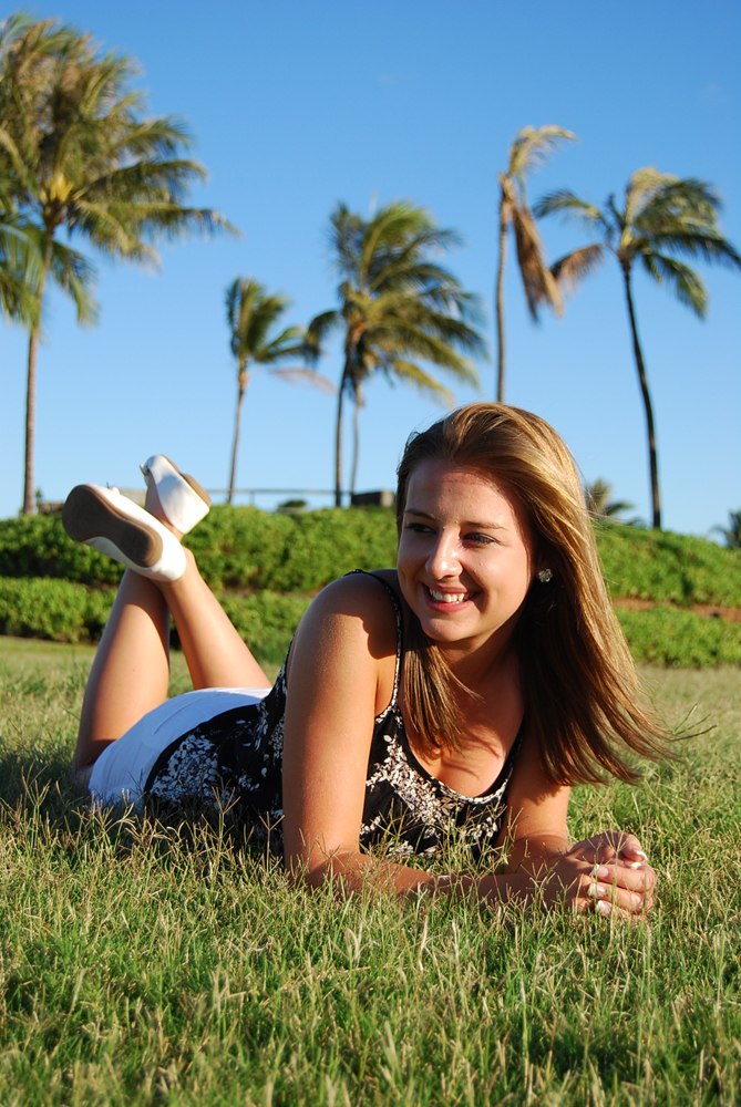 Female model photo shoot of Images by Alethea in Kakaako Beach Park