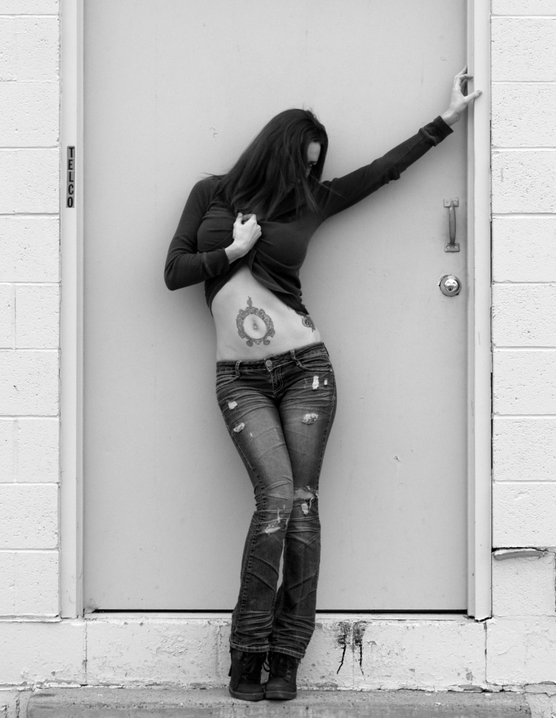 Female model photo shoot of SaraSinful by Jim Richard