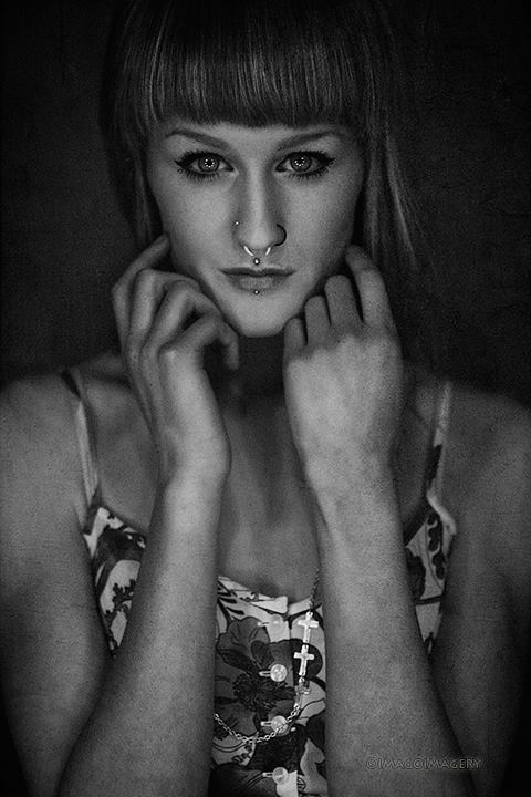 Female model photo shoot of Emma Louise McGinley in Banana Studios