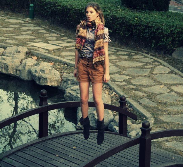 Female model photo shoot of Victoria Rudolph in Shanghai