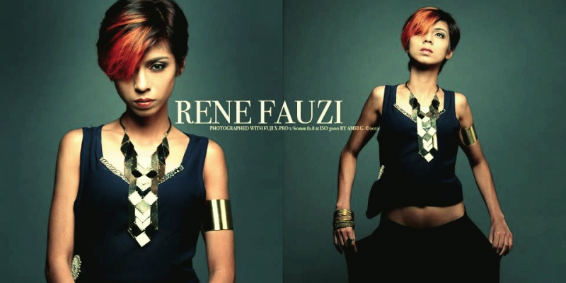 Female model photo shoot of Rene Fdzi