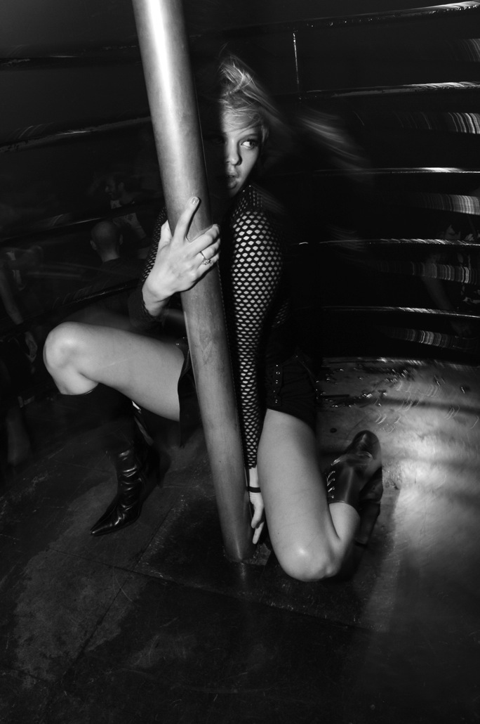 Female model photo shoot of Alaina Valentine in Lizard Lounge-Dallas, TX