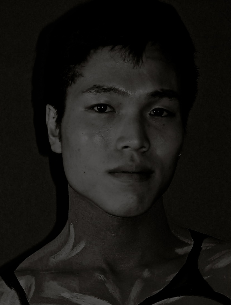 Male model photo shoot of Timm Yoon , makeup by Jess Berryman