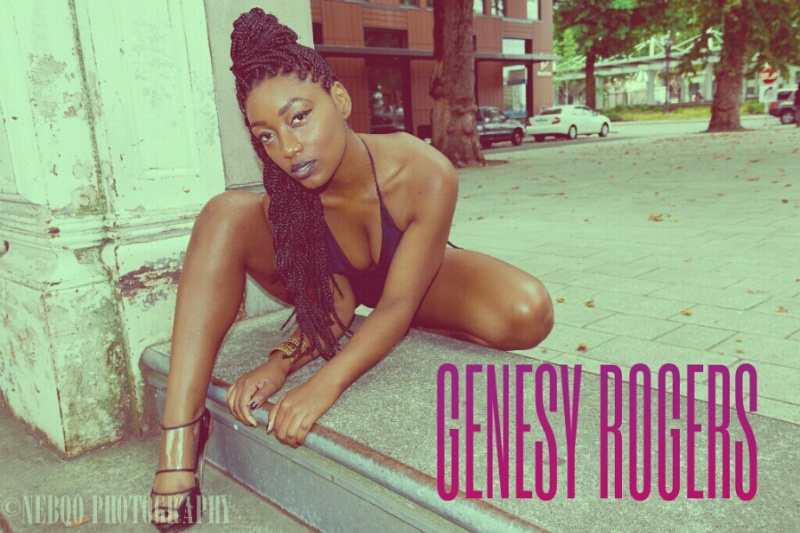 Female model photo shoot of Genesy