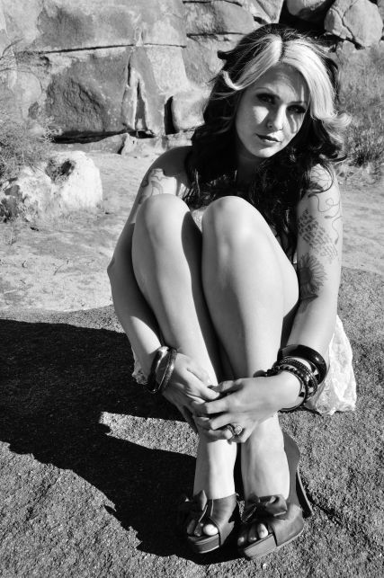 Female model photo shoot of Stine Stine by Marco Patino