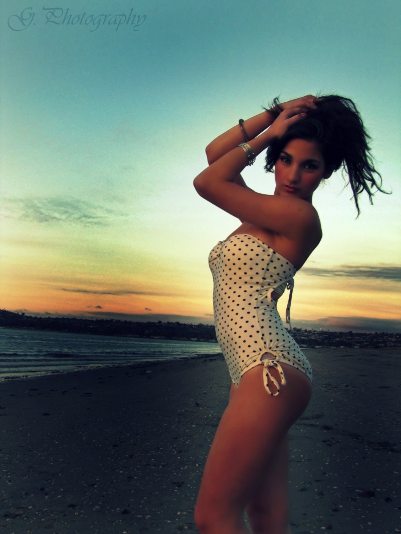 Female model photo shoot of Vesselina Raltcheva in fiesta island