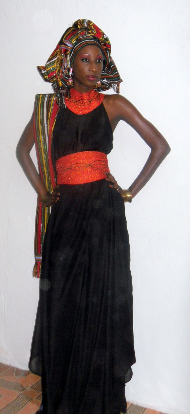 Female model photo shoot of Kumba Demba