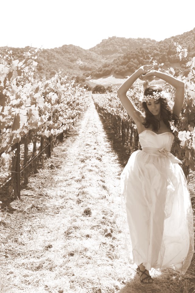 Female model photo shoot of Shanice Watts in Yountville