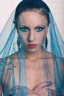 Female model photo shoot of Samantha Halak by Skorpion Photography