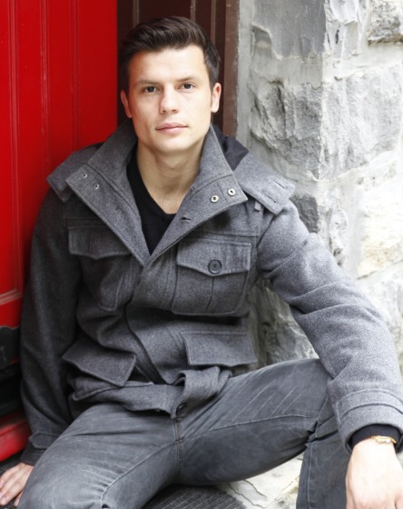 Male model photo shoot of Sergey nyc by Vaughn Stewart