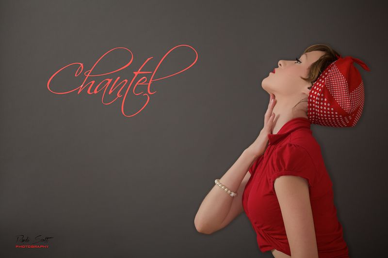 Female model photo shoot of Chantel George by Randi Scott Photography