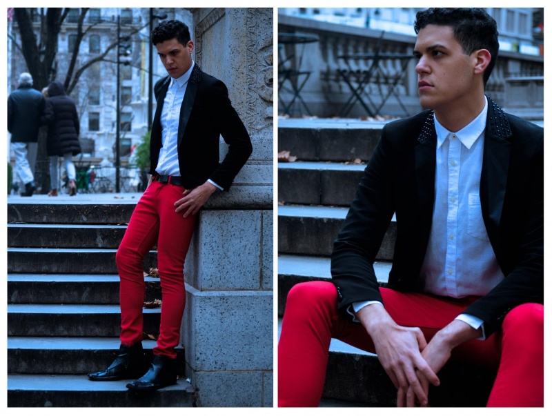 Male model photo shoot of Gabriel Harlan in NY, NY
