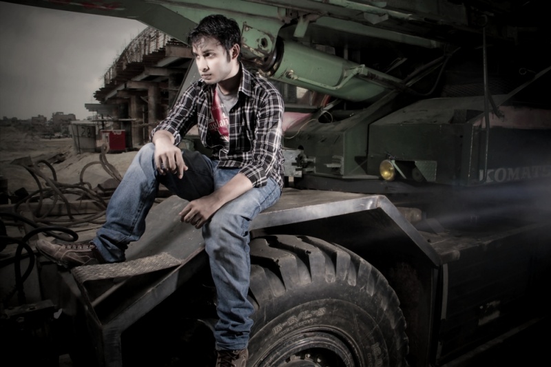Male model photo shoot of Arif Martinez in Khilkhet, Dhaka